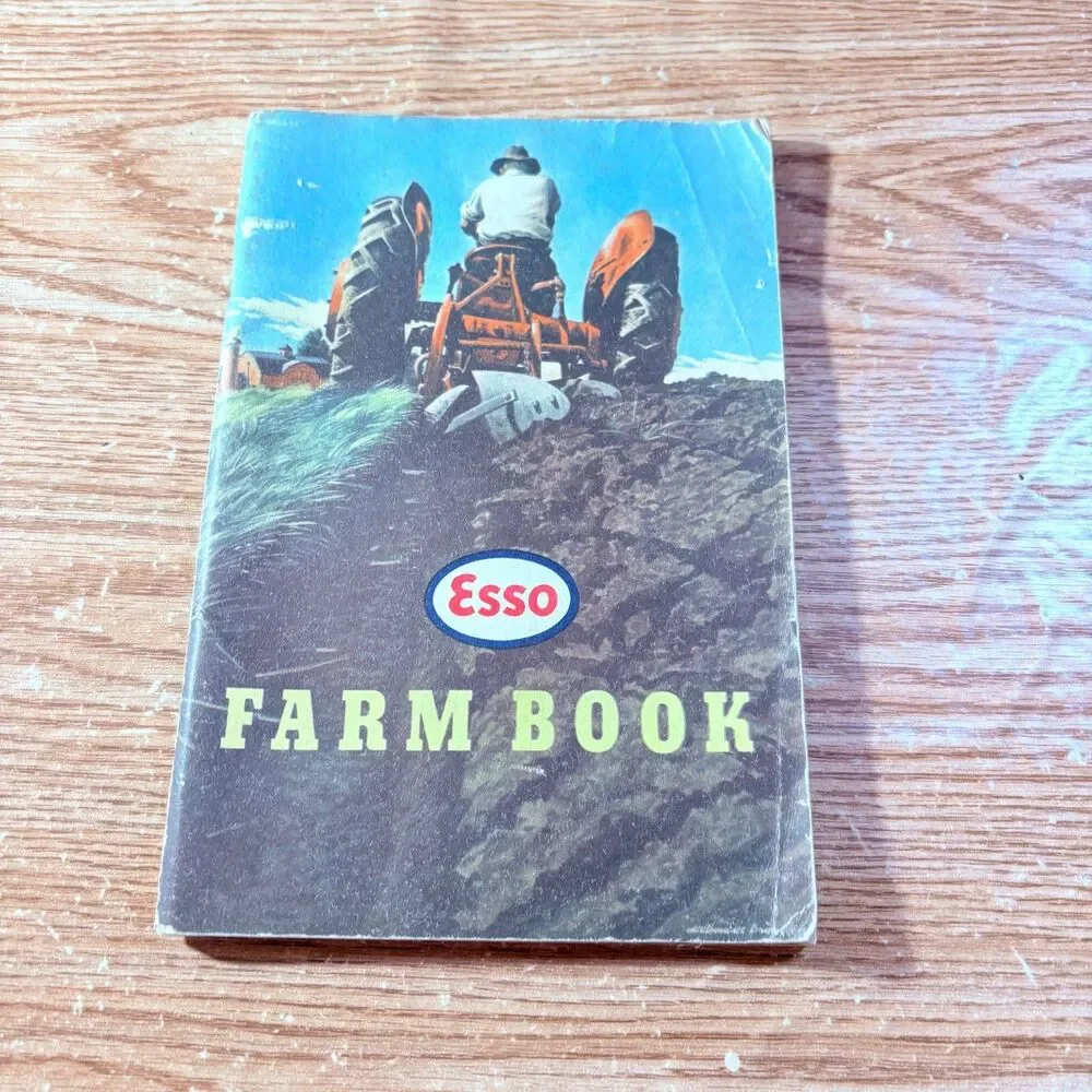 Esso Farm Book 1947 Softcover Staple Spine Dealer Farm Booklet